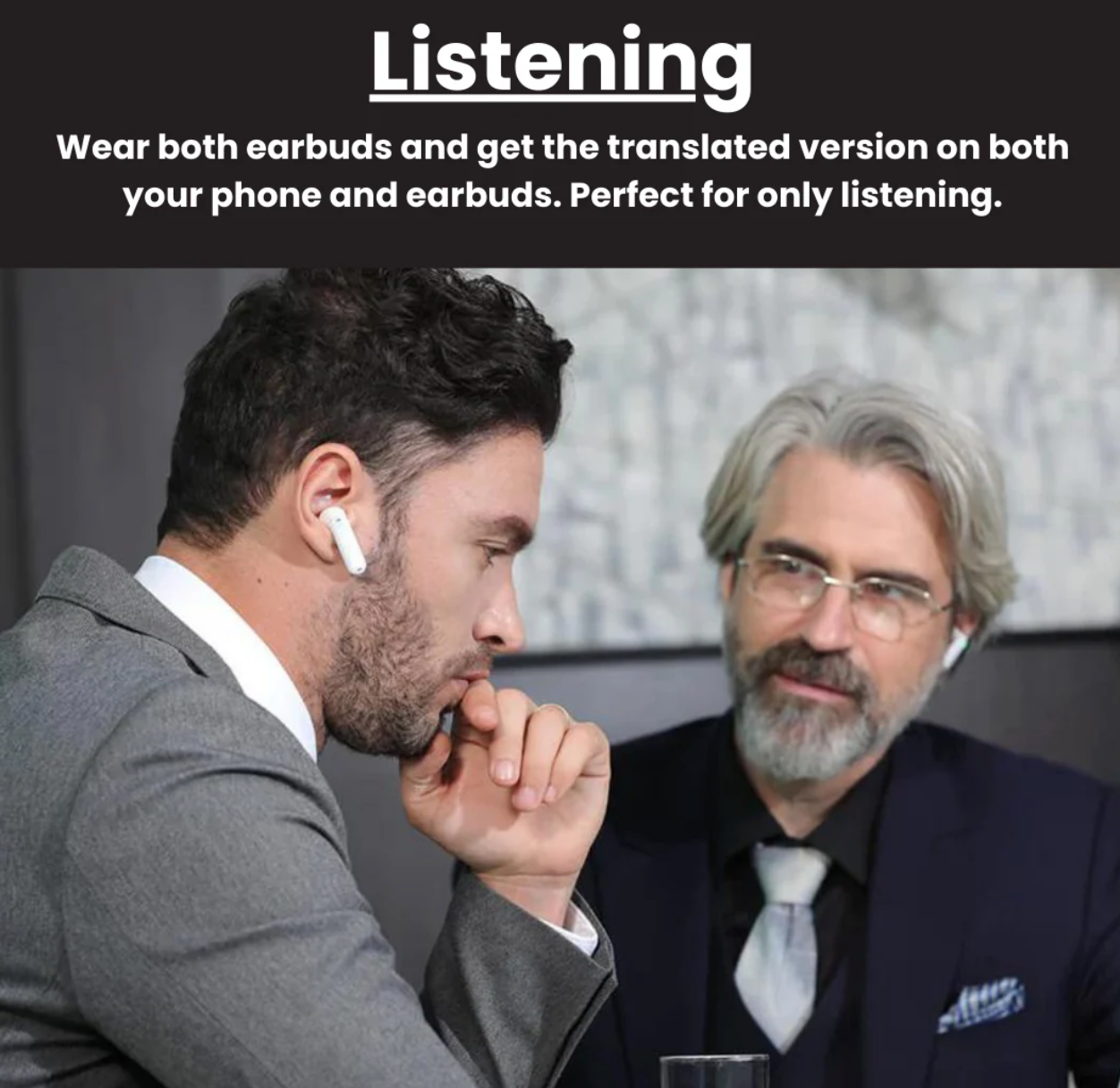 NovaLingo™ AI Translation Earbuds
