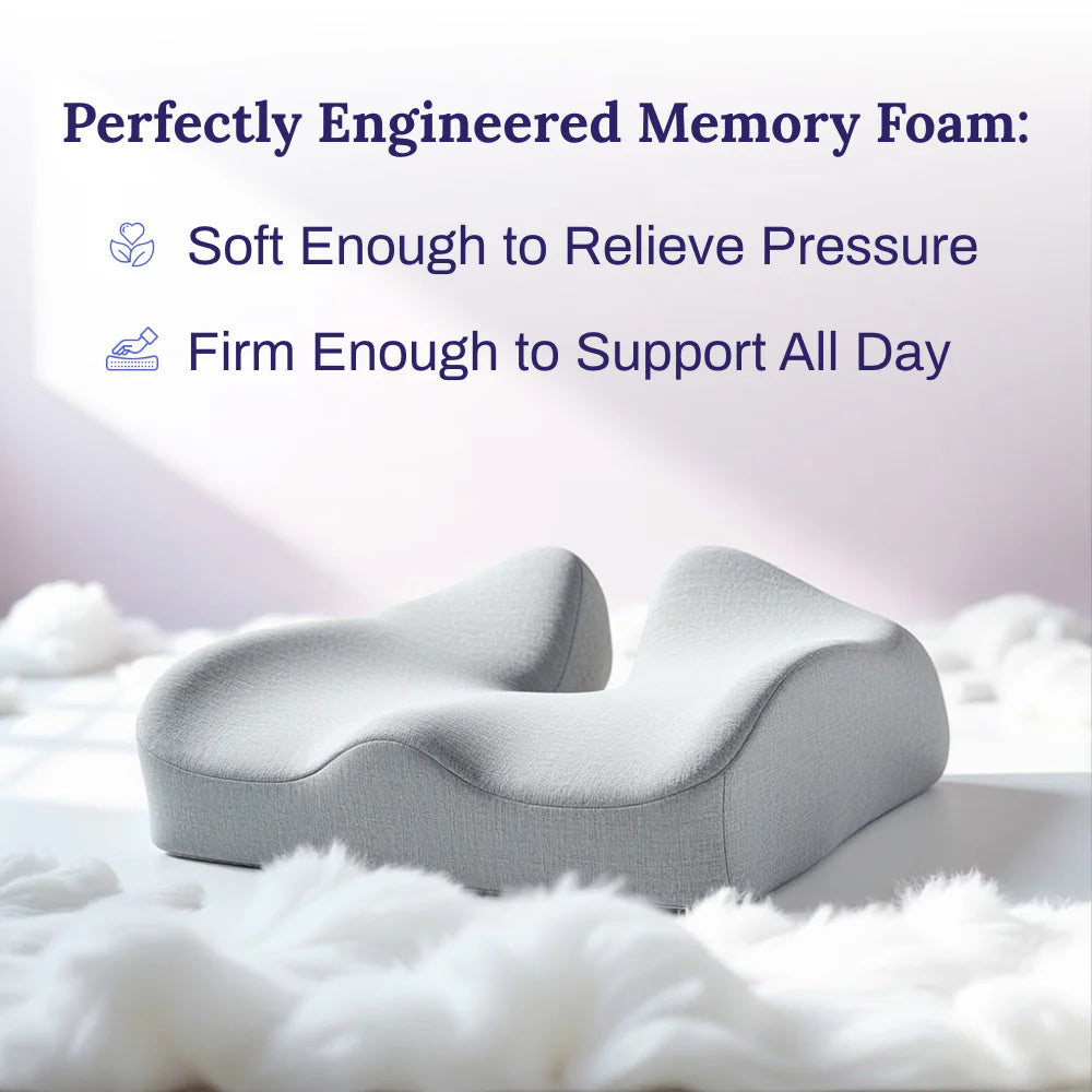 CalmCush™ Orthopedic Seat Cushion