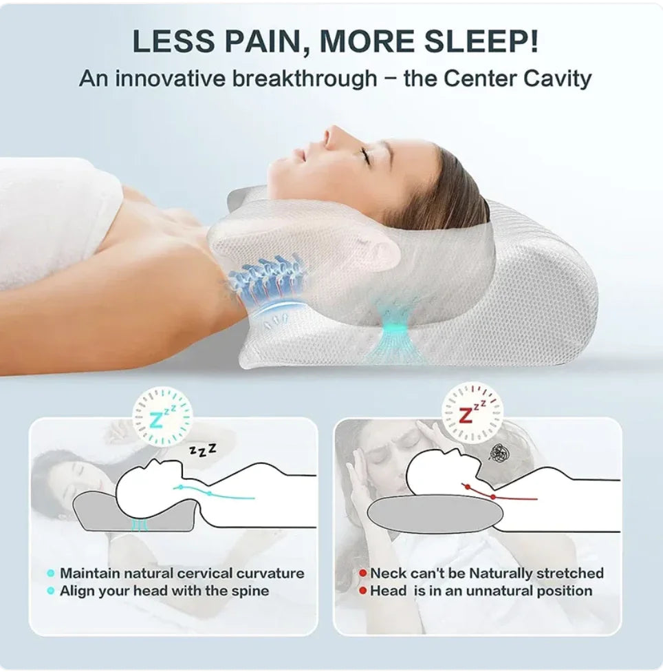 CalmCush™ Orthopedic Cervical Pillow