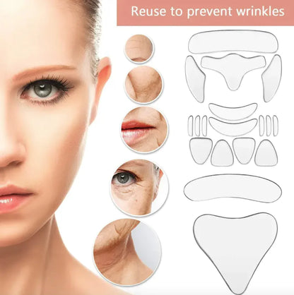 DermaGlo™ Anti-Wrinkle Collagen Mask Set