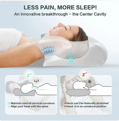 CalmCush™ Orthopedic Cervical Pillow